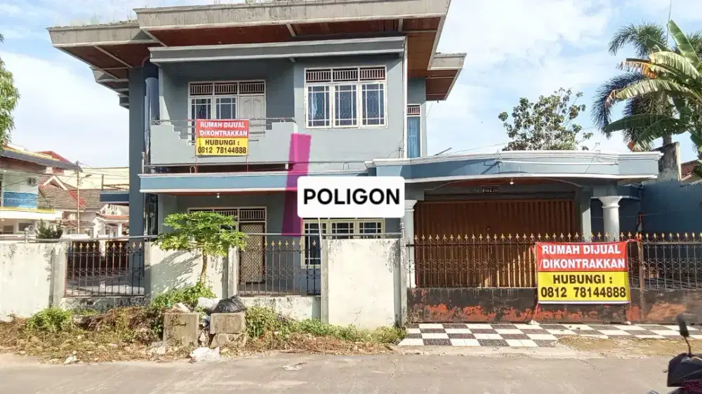 Di seakan/ dijual rumah di komplek poligon