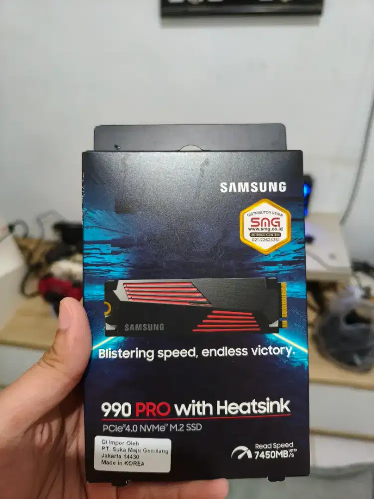 Samsung SSD Nvme 990 Pro 2TB With Heatsink