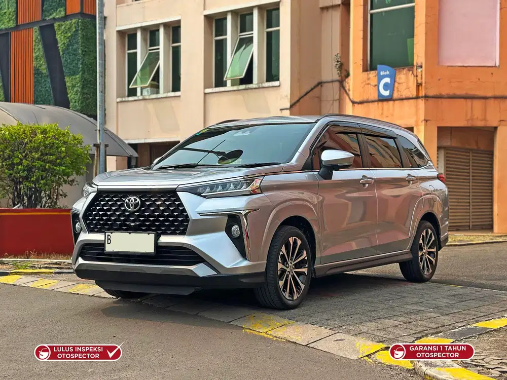 KM 16rb Veloz Q TSS 2023 matic new toyota silver cvt bs TT