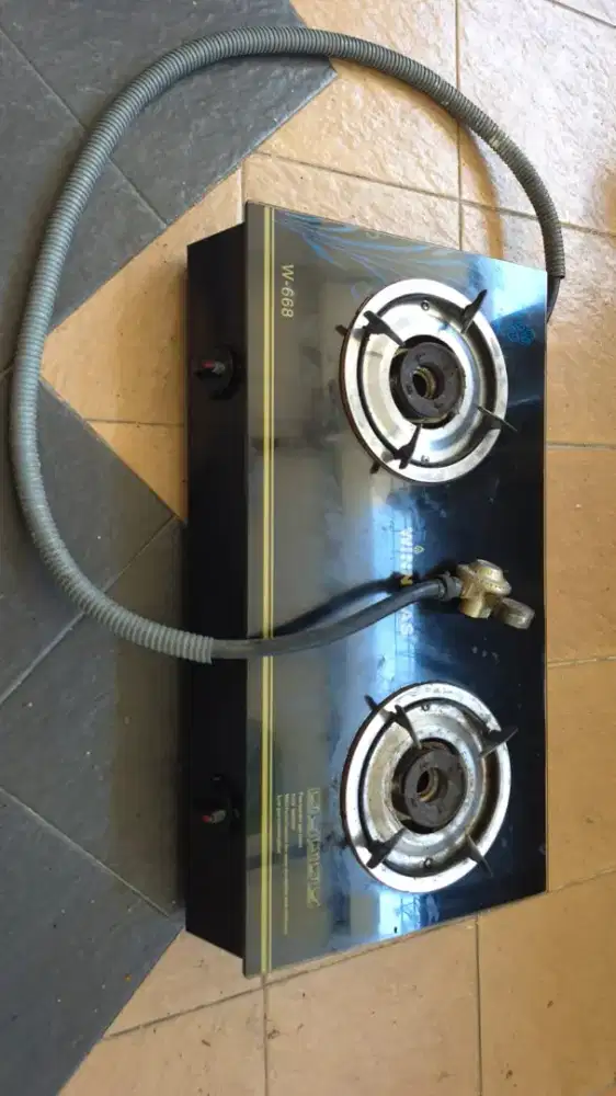 Kompor Gas Winn Gas tipe W-668, Free selang spiral + regulator