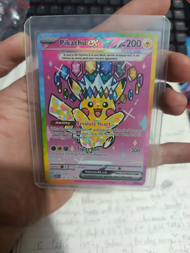 Pikachu Ex 277/217 from Ascended Heroes Pack