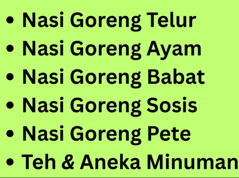 Loker Masak NasGor
