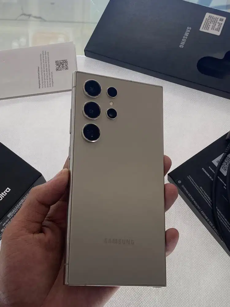 samsung s24 ultra 12/512 resmi sein fullset original