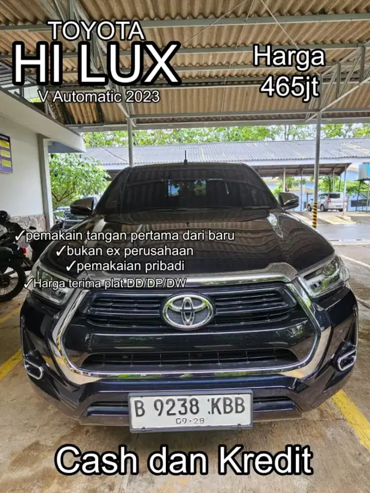 Antik istimewa pakai dari baru pribadi Hi lux V Autmatic 2023