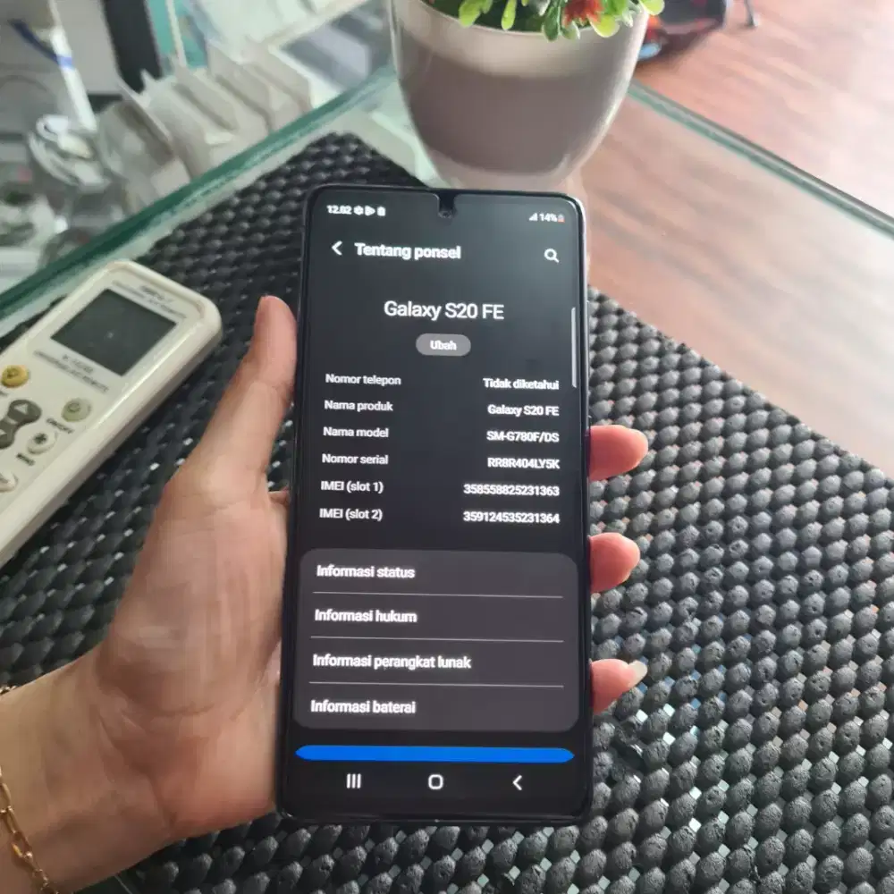 Samsung Galaxy S20 FE 8/128GB SEIN Unit Only