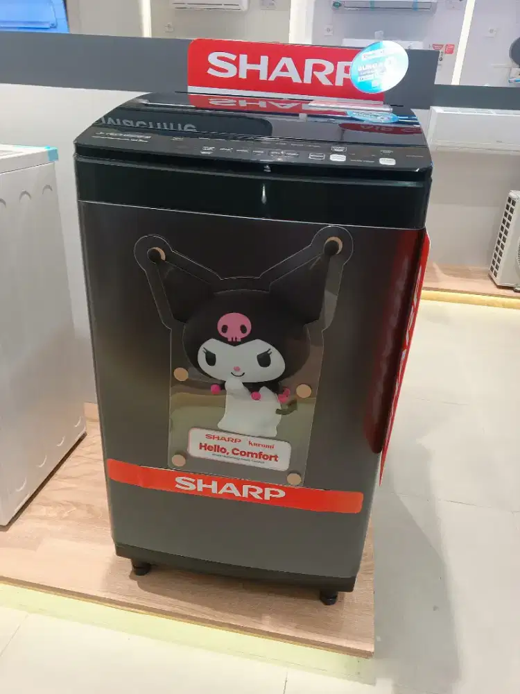 SHARP Mesin Cuci TL ES-M1050XT-SA 10.5 Kg | Bisa Cicilan bunga 0%
