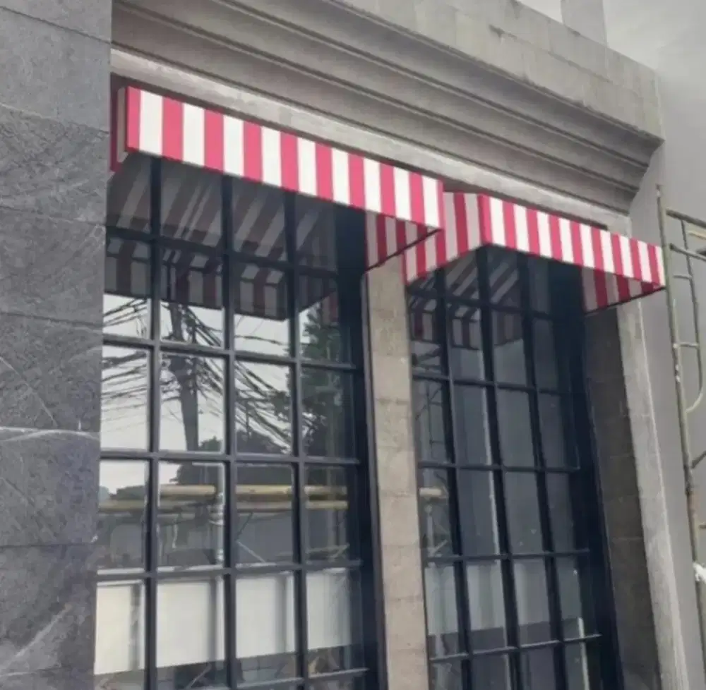 kanopi kain awning minimalis anti air