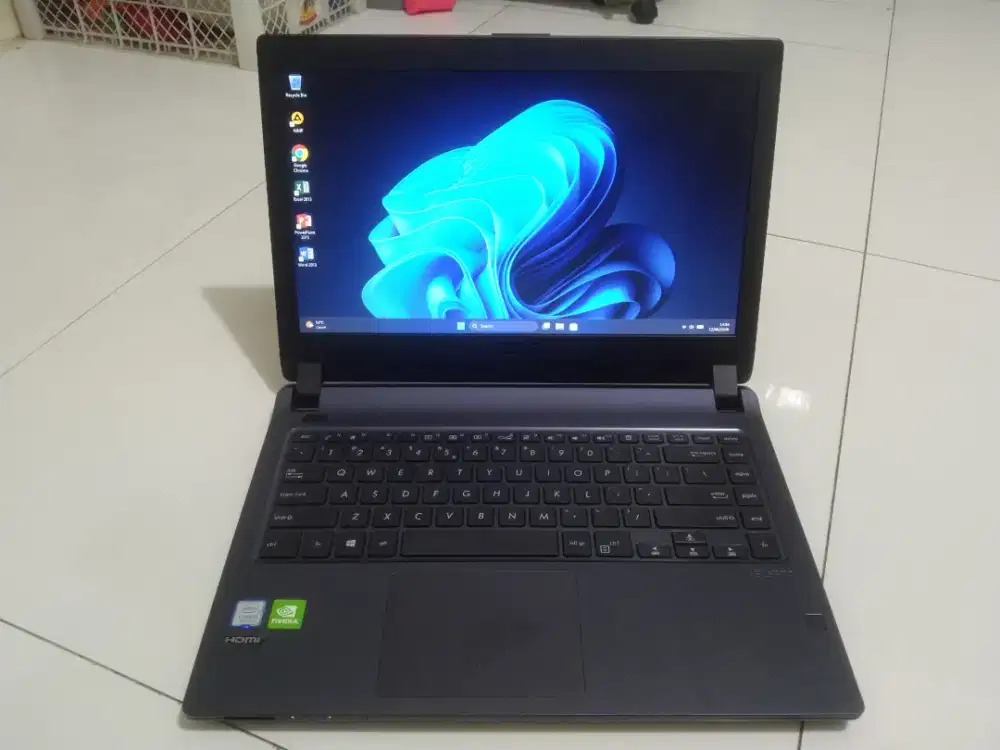 Seri Bisnis AsusPro Core i5 Ram 8Gb Ddr4 Ssd 128Gb/Hd1Tb Nvidia Mx110