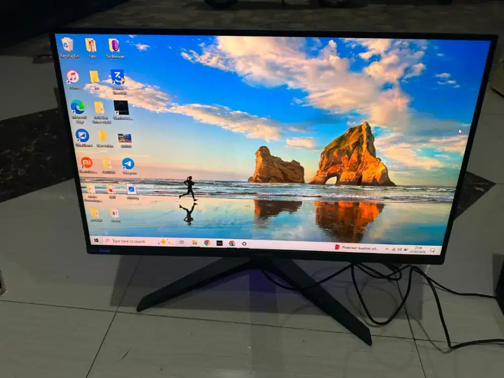 Monitor xiaomi mini kedua g27pro murah