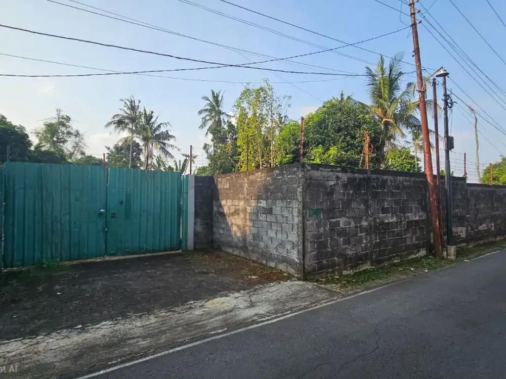 Tanah Hook Luas dekat jalan raya anton soejarwo banyumanik dekat RSU Banyumanik