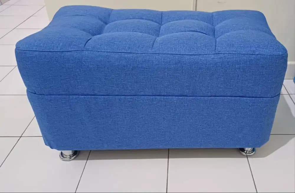 Sofa Puff Bench atau Sofa Stool Panjang