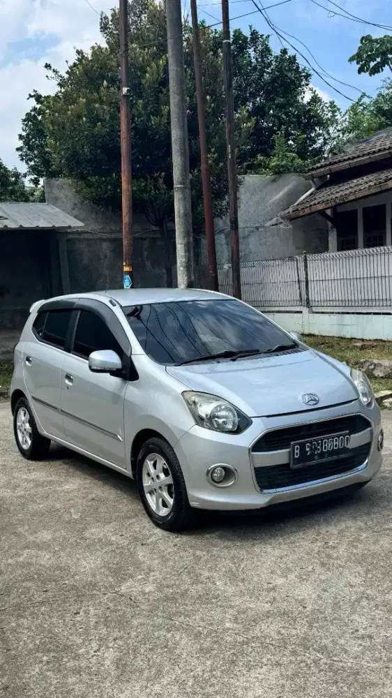 Daihatsu Ayla X AT 1000cc Tahun 2017 Silver
