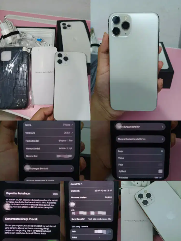 Jual iPhone iPhone 11 Pro 256GB Ex-Inter (All Operator)