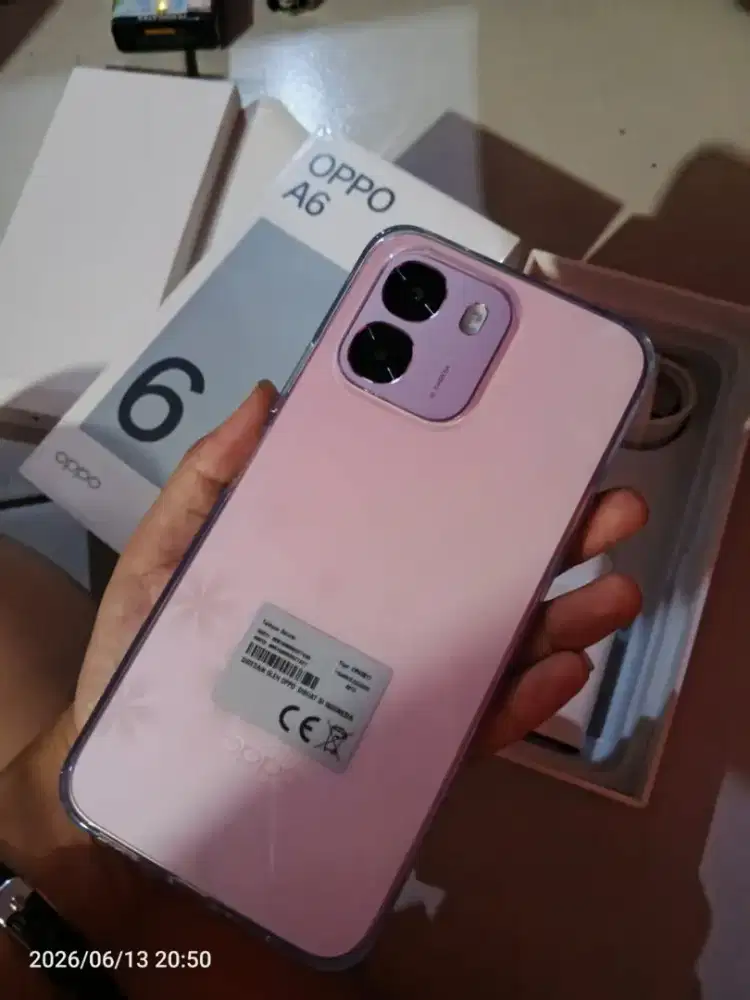 oppo a6 pink sakura new