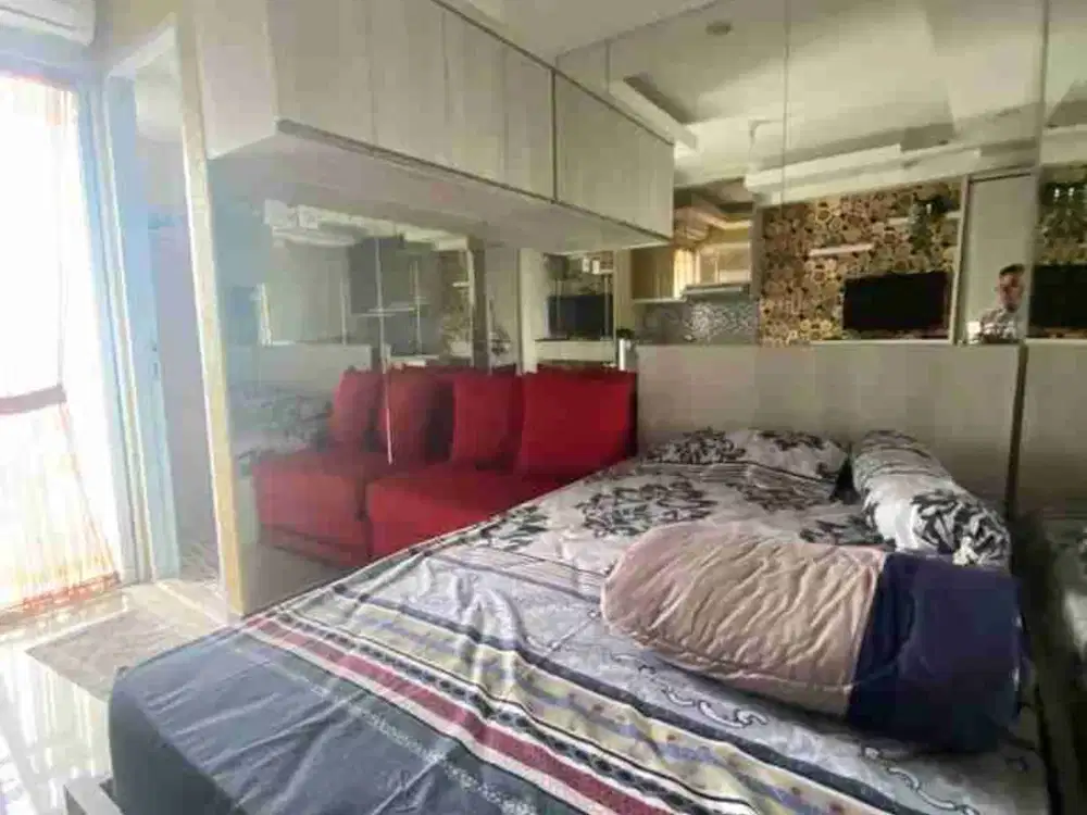 sewa studio furnished apartemen bassura