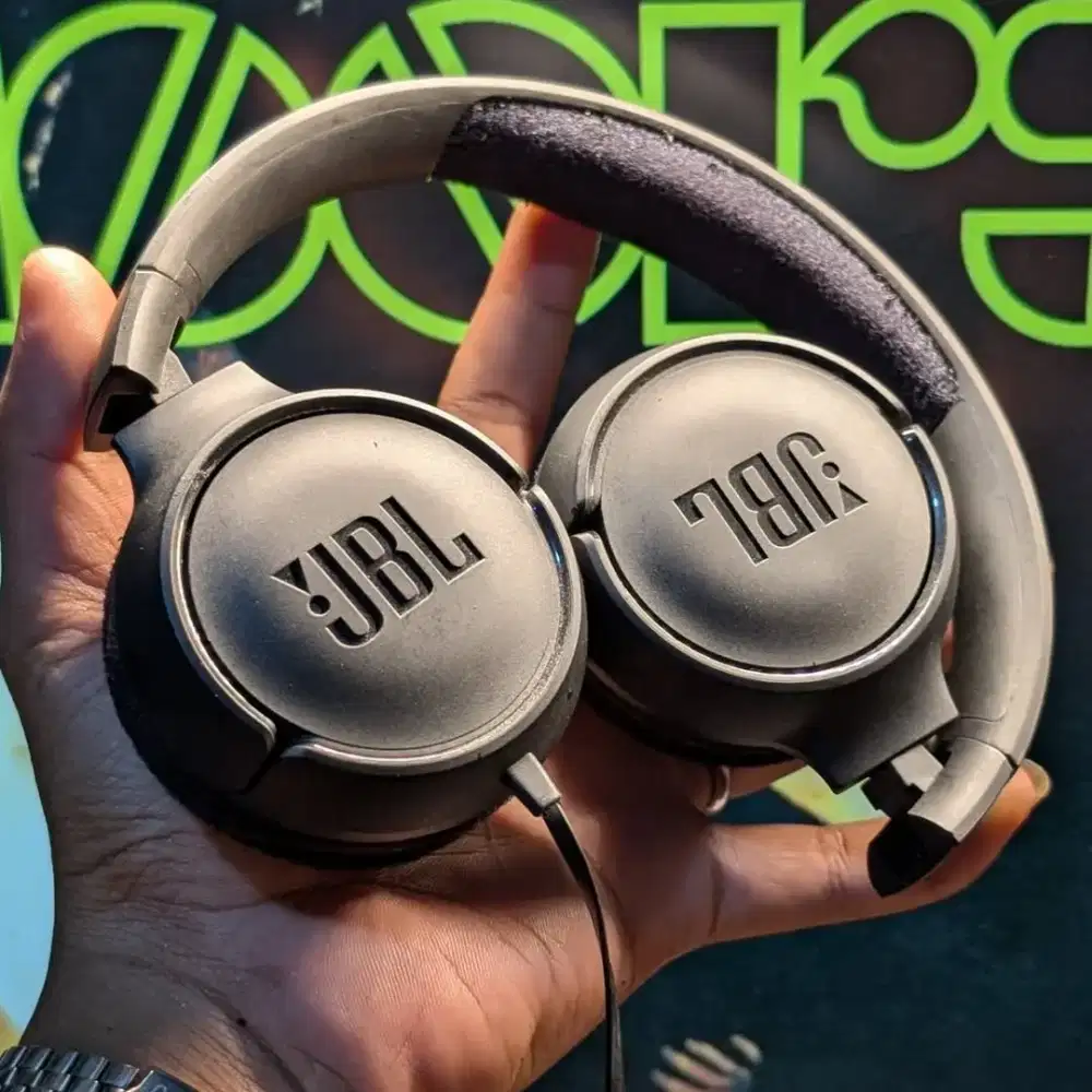 Headphone Headphones From JBL Tune 500 ( Black Color