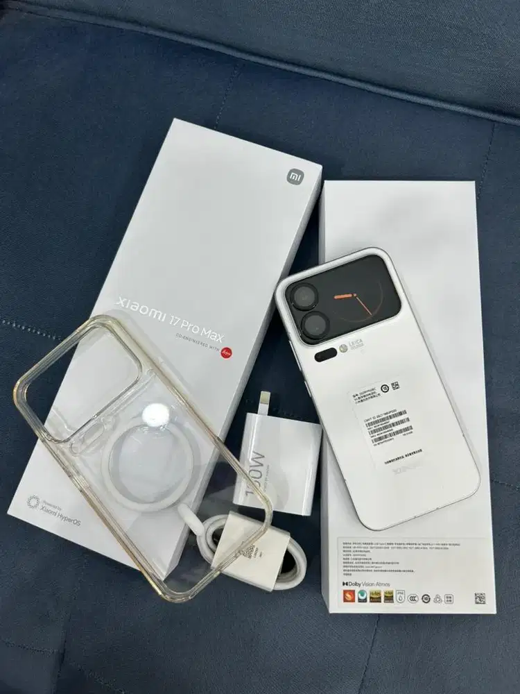 Xiaomi 17 Promax , White , 16/512GB Bea Cukai