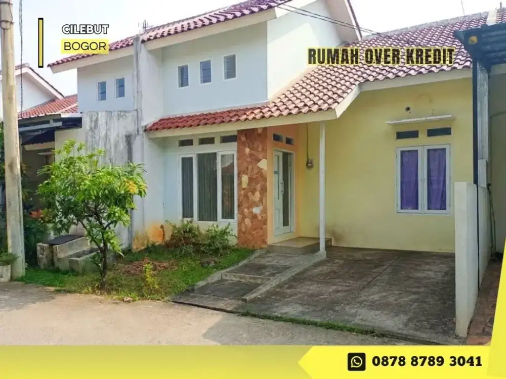 Over Kredit Rumah dekat Stasiun 59JT di Nuansa Alam Cilebut Asri Bogor