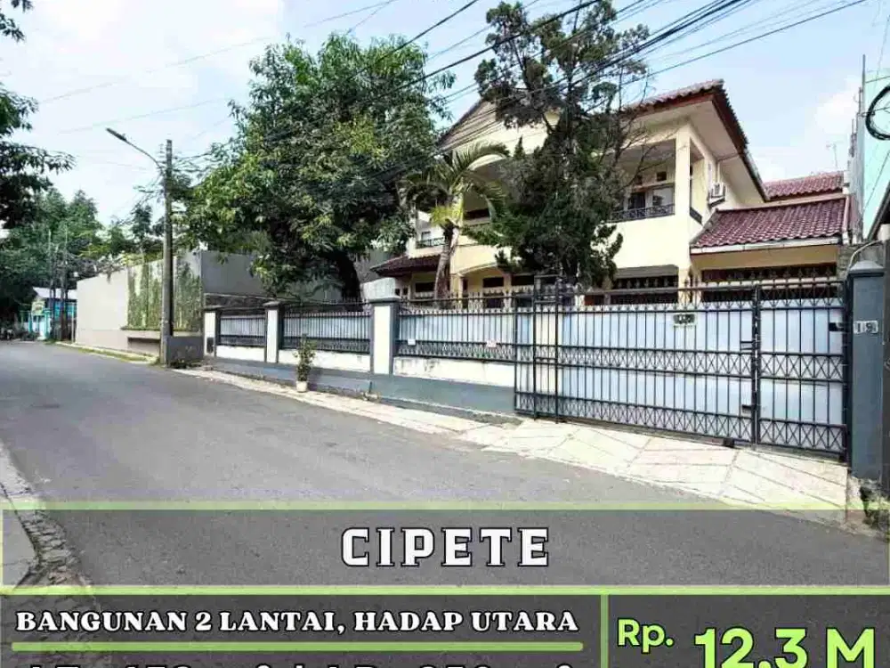 FOR SALE
CIPETE - JAKARTA SELATAN