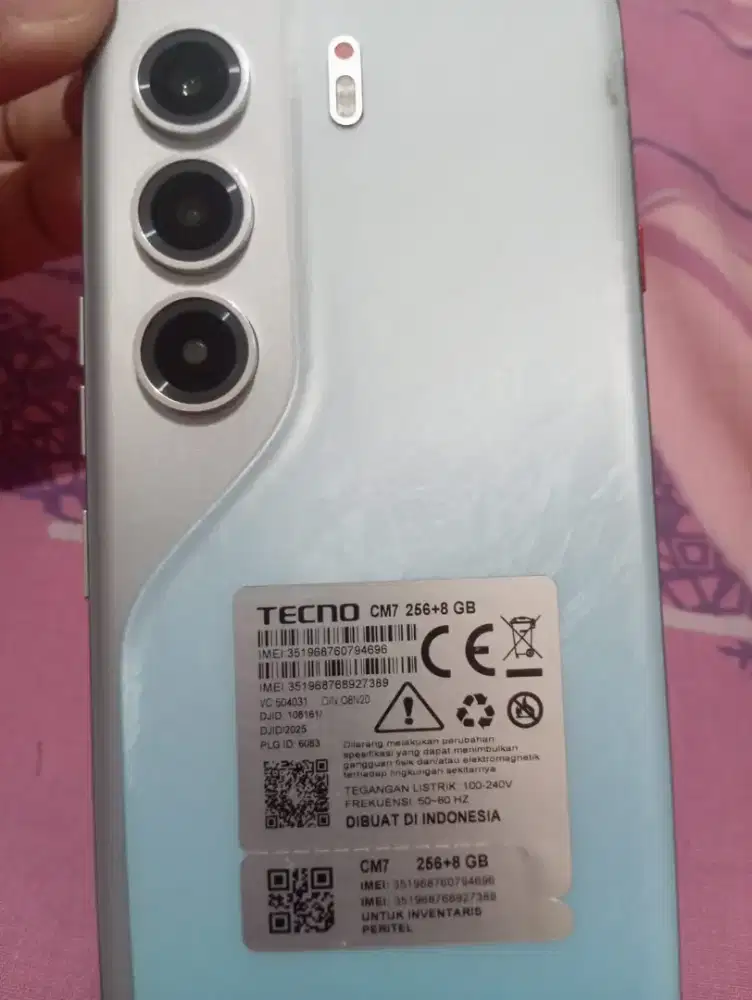 TECNO Camon 40 Pro 5G 8/256GB – Mulus, Kamera Bagus, Performa Kencang