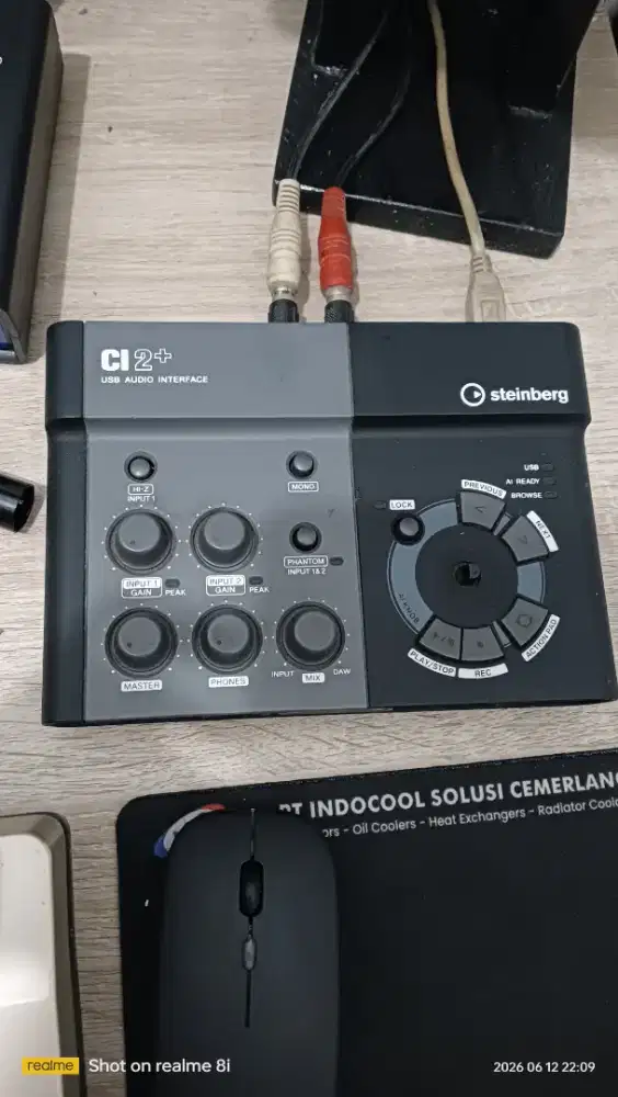 Audio Interface Steinberg Ci2+ Yamaha Soundcard