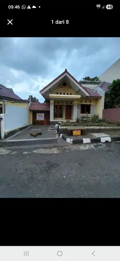 Di kontrakan pertahun 30 jt