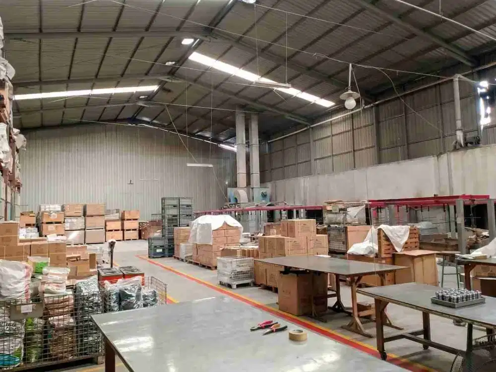 Disewakan Gudang Siap Pakai Kawasan Industri Candi Gatot Subroto Blok Depan