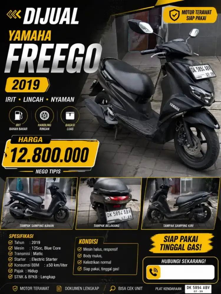 Motor Yamaha Freego