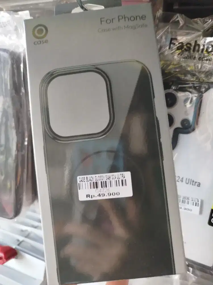 CASE BLACK GLOSSY SAMSUNG S24 ULTRA