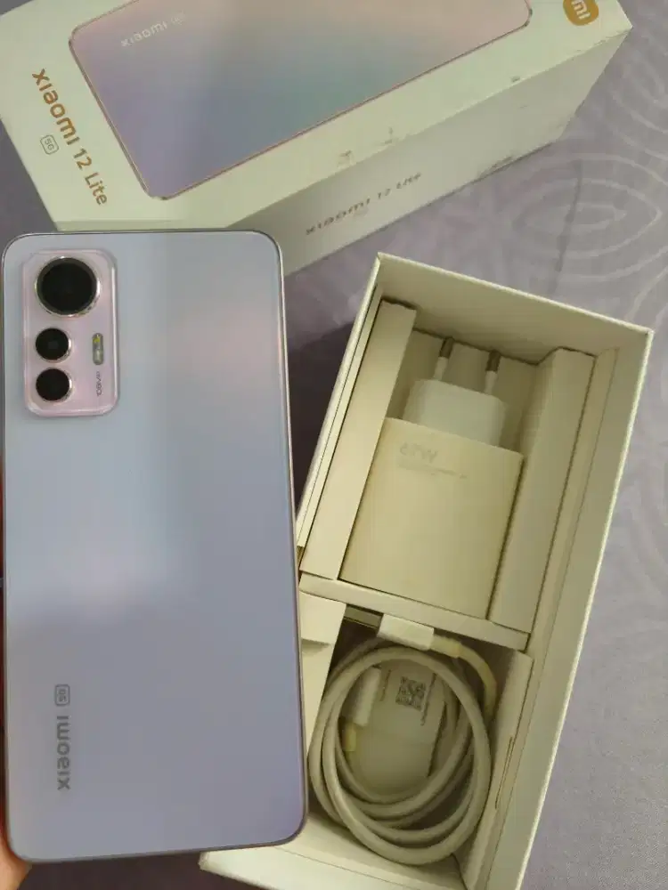 DIJUAL XIAOMI 12 LITE 5G PINK NEGO