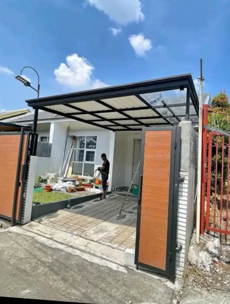 Kanopi atap minimalis