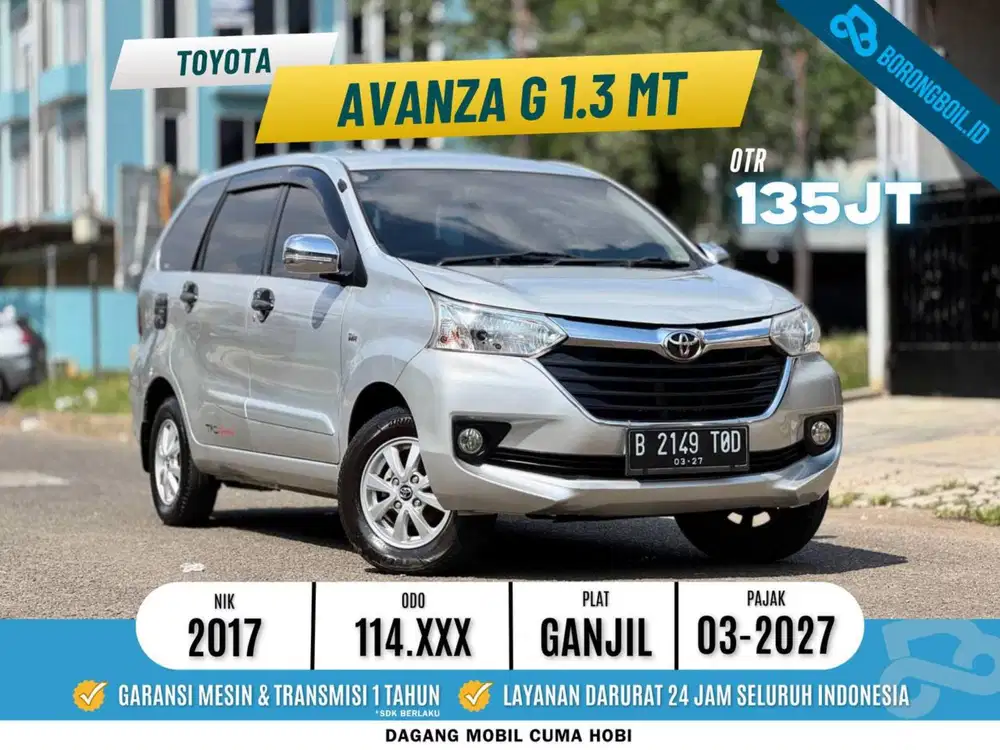 Avanza G 1.3 Manual 2017