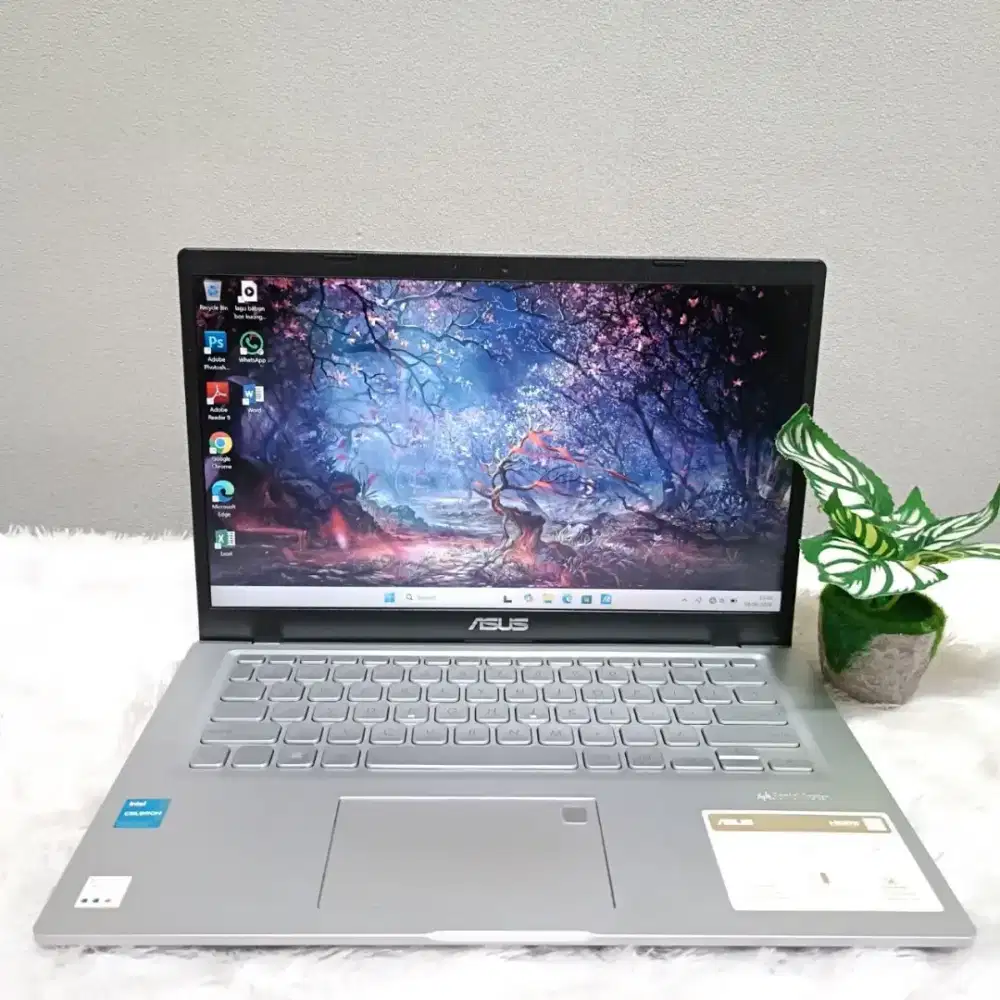 ASUS VIVOBOOK 14 A1400KA INTEL N4500 RAM 8GB SSD 512GB LAYAR 14.0 FHD