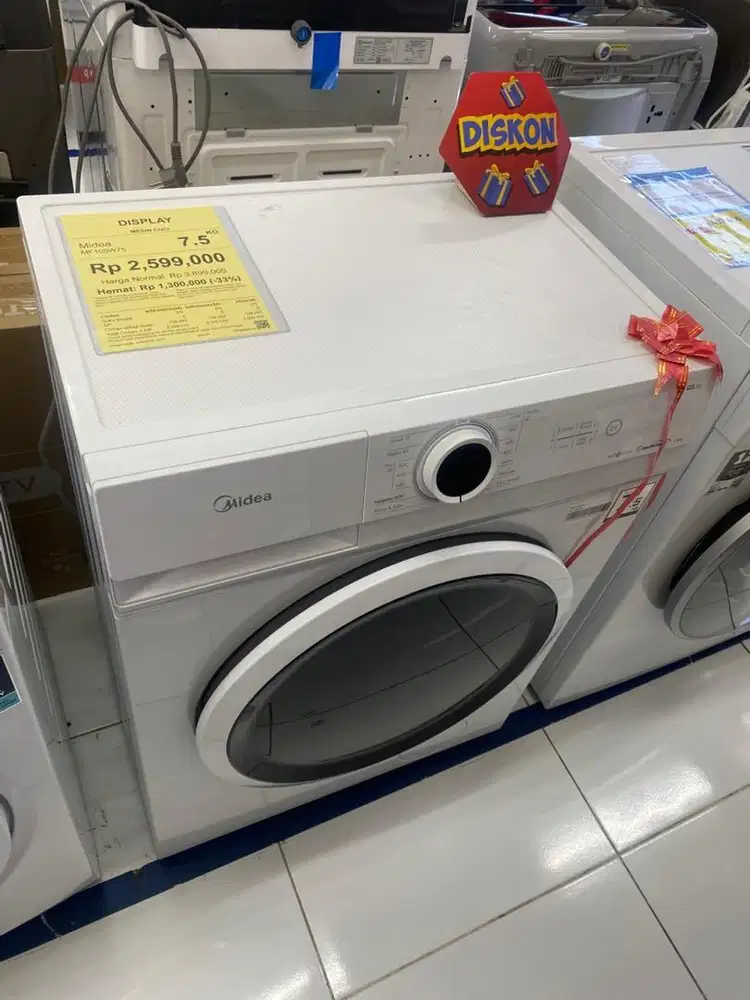EX DISPLAY FRONT LOADING MIDEA