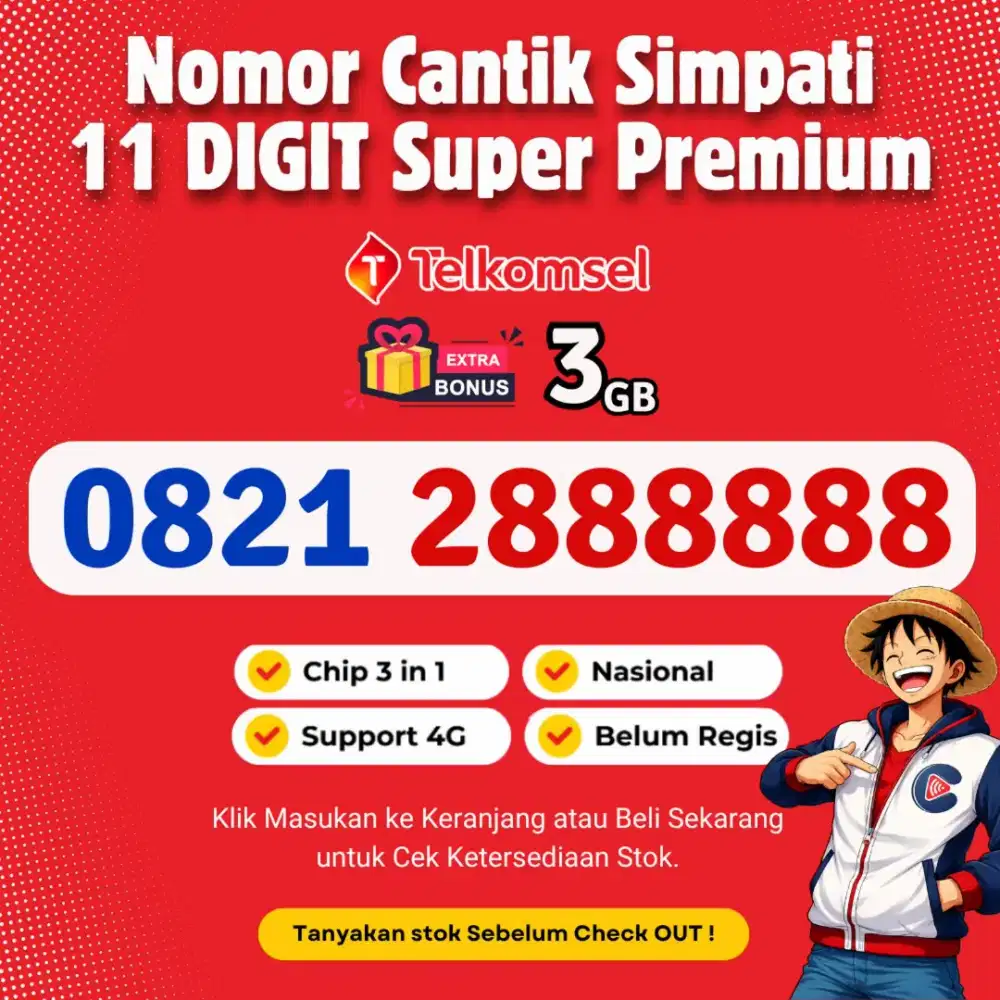 NOMOR CANTIK TELKOMSEL