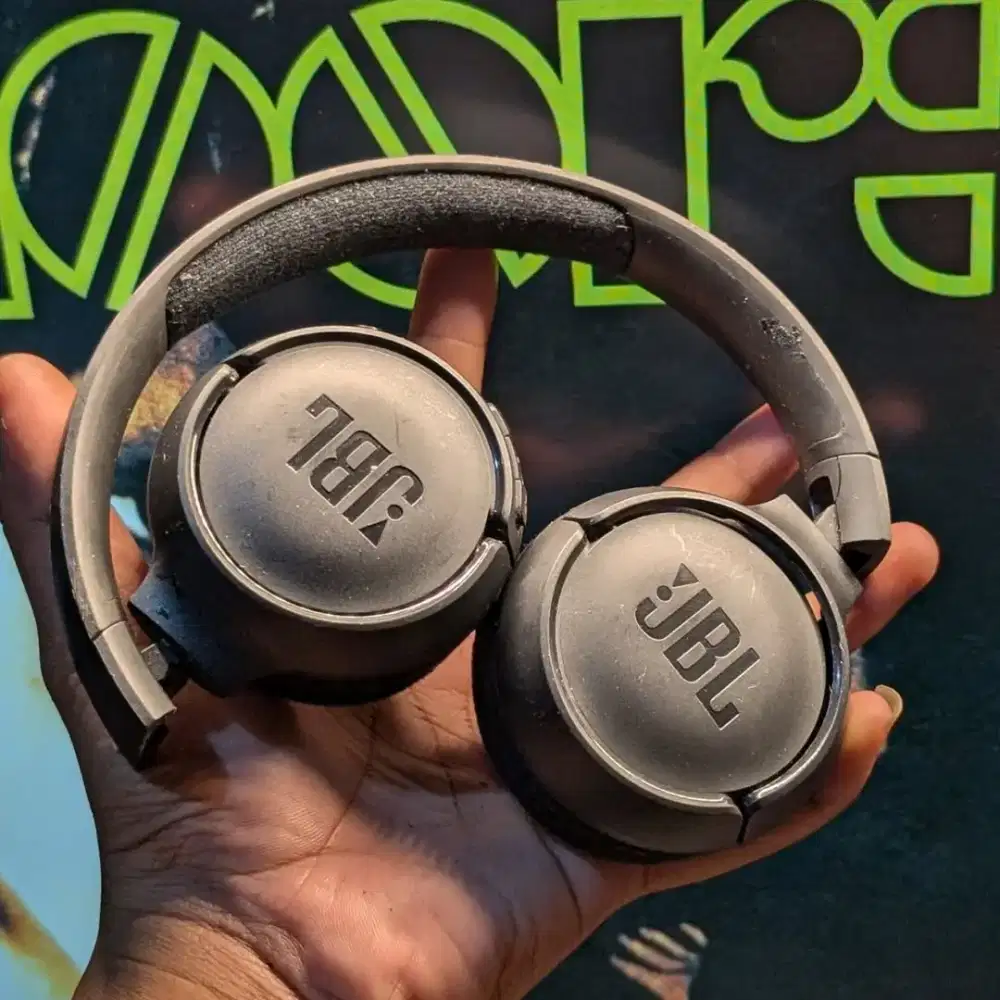 Headphone Headphones Headset From JBL Tune 500BT ( Black Color )
