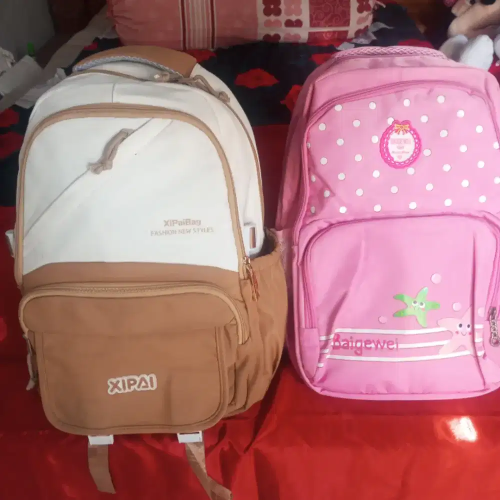Dijual tas punggung sekolah bisa buat unisex