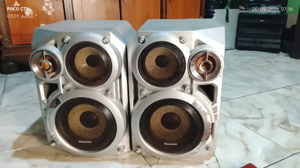 Spekr pasif panasonic 3 way