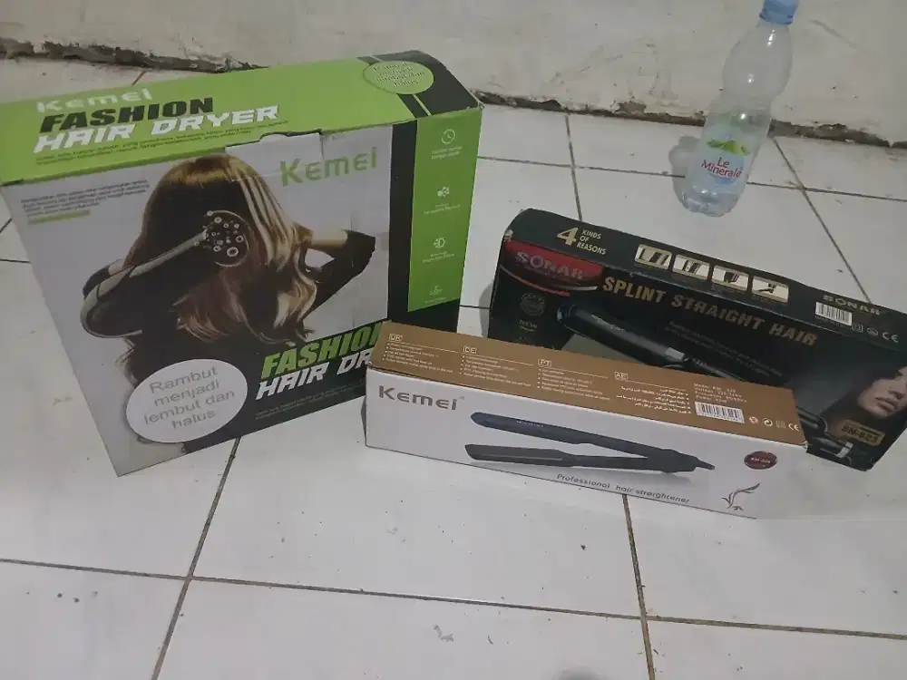 hair dyer dan catokan