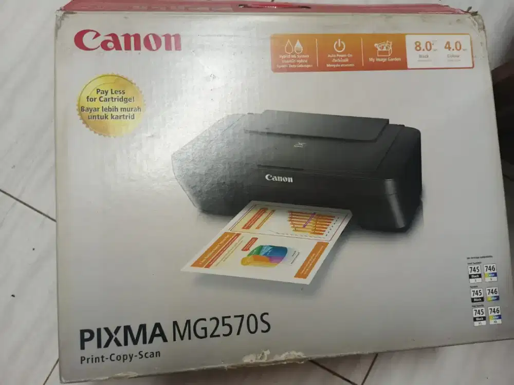 Printer canon pixma MG2570S