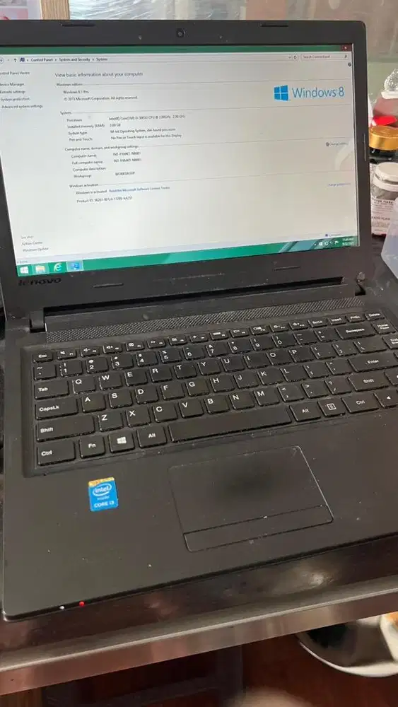 Lenovo Ideapad 100 - 14IBD Core i3 2Ghz