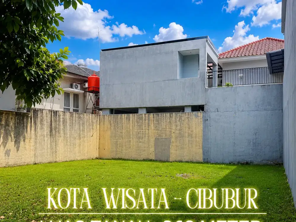 dijual kavling sudut dikota wisata cibubur