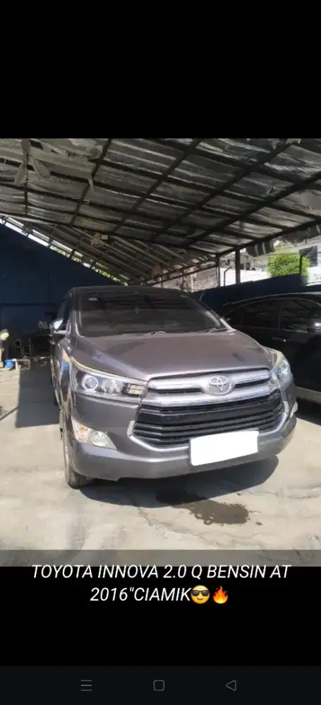 Toyota Innova  2.0 Q Bensin At 2016
