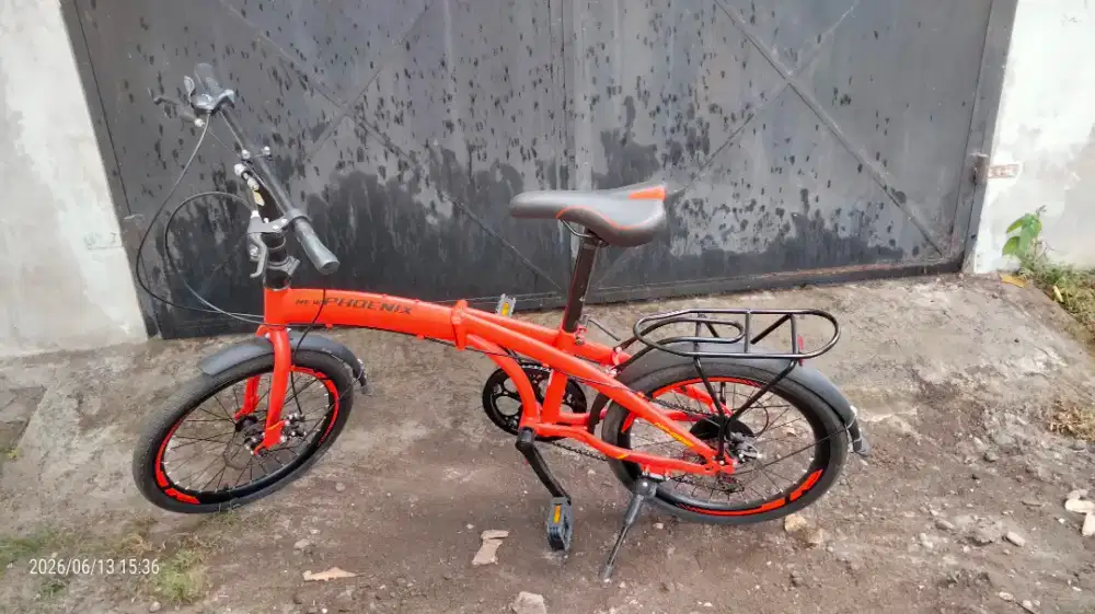 BU Jual Sepeda Lipat Merk Phoenik baru 2bulanan dari toko