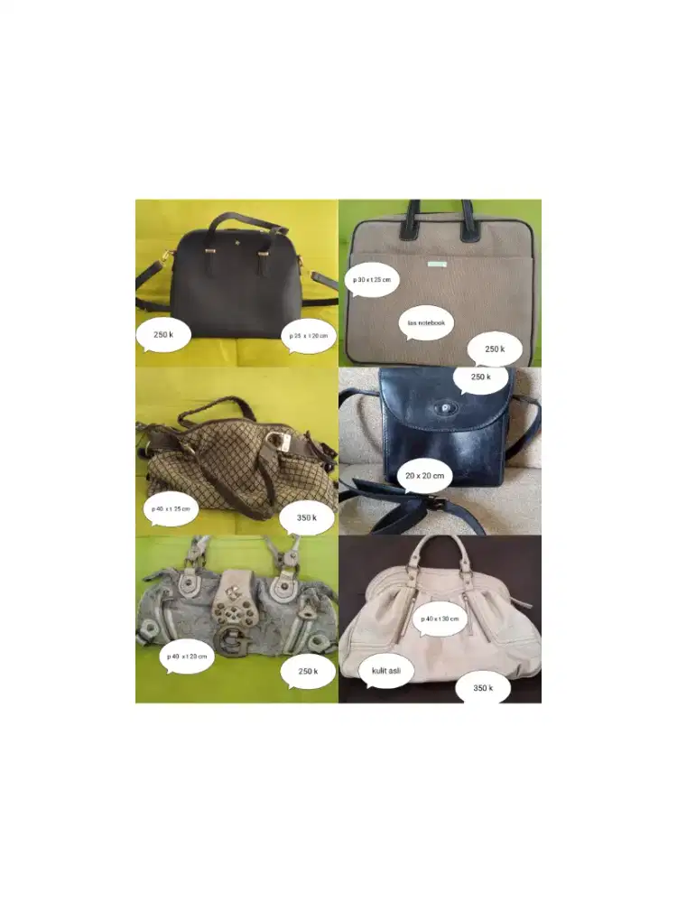 Pl tas ori papilon, chkeith kulit asli, guess, gc