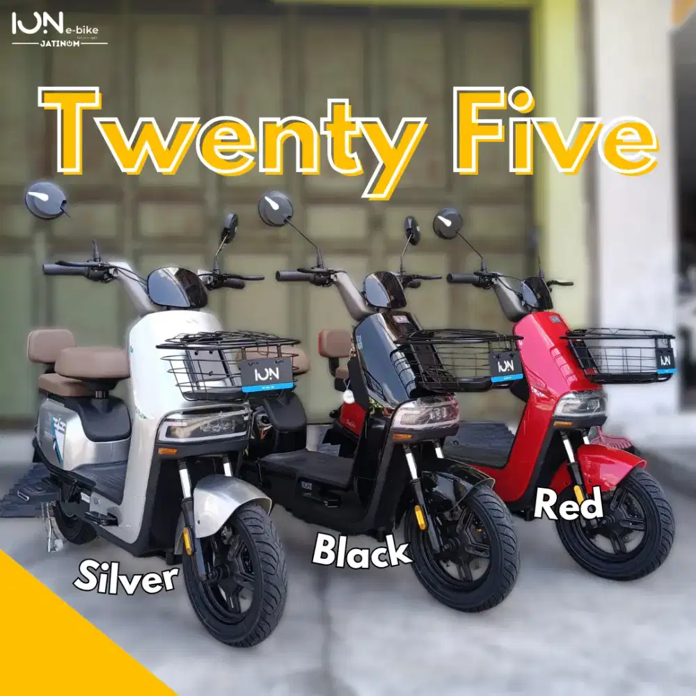 Promo Sepeda Listrik Ion Twenty Five 6jutaan Bisa Kredit