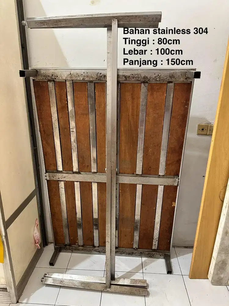 Meja stainless 304 serbaguna