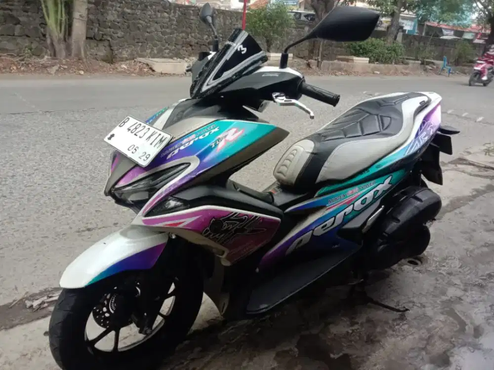 Yamaha Aerox 155 Tahun 2018 | Pajak Hidup | Siap Pakai