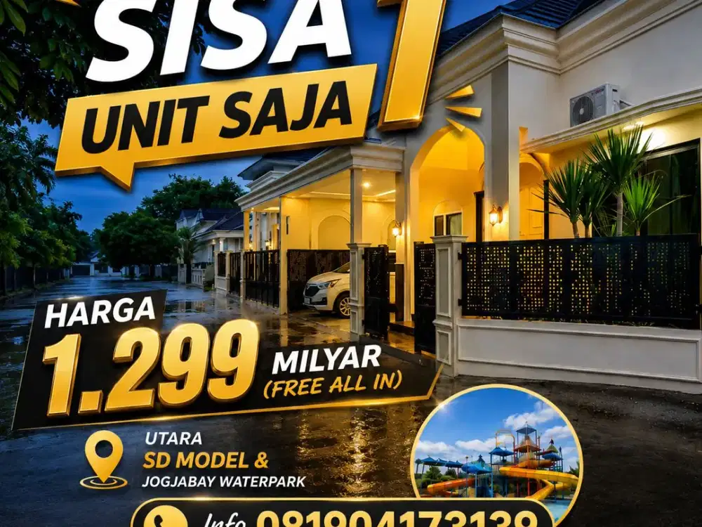 RUMAH DESAIN CLASSIC MODERN UTARA JOGJABAY
