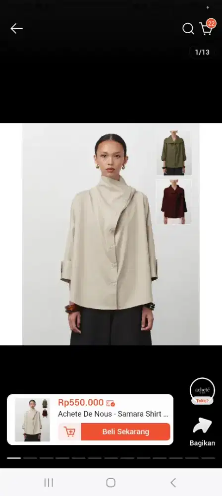 Blouse Archete de nous